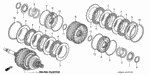 22546PRP901 - : Disk, Clutch for Acura: RSX Image