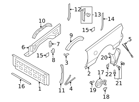 Front & Side Panels for 2012 Ram 2500 #0