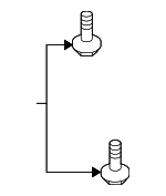 994630616 - Emission Control: Vapor Canister Purge Solenoid Bolt for Mazda Image