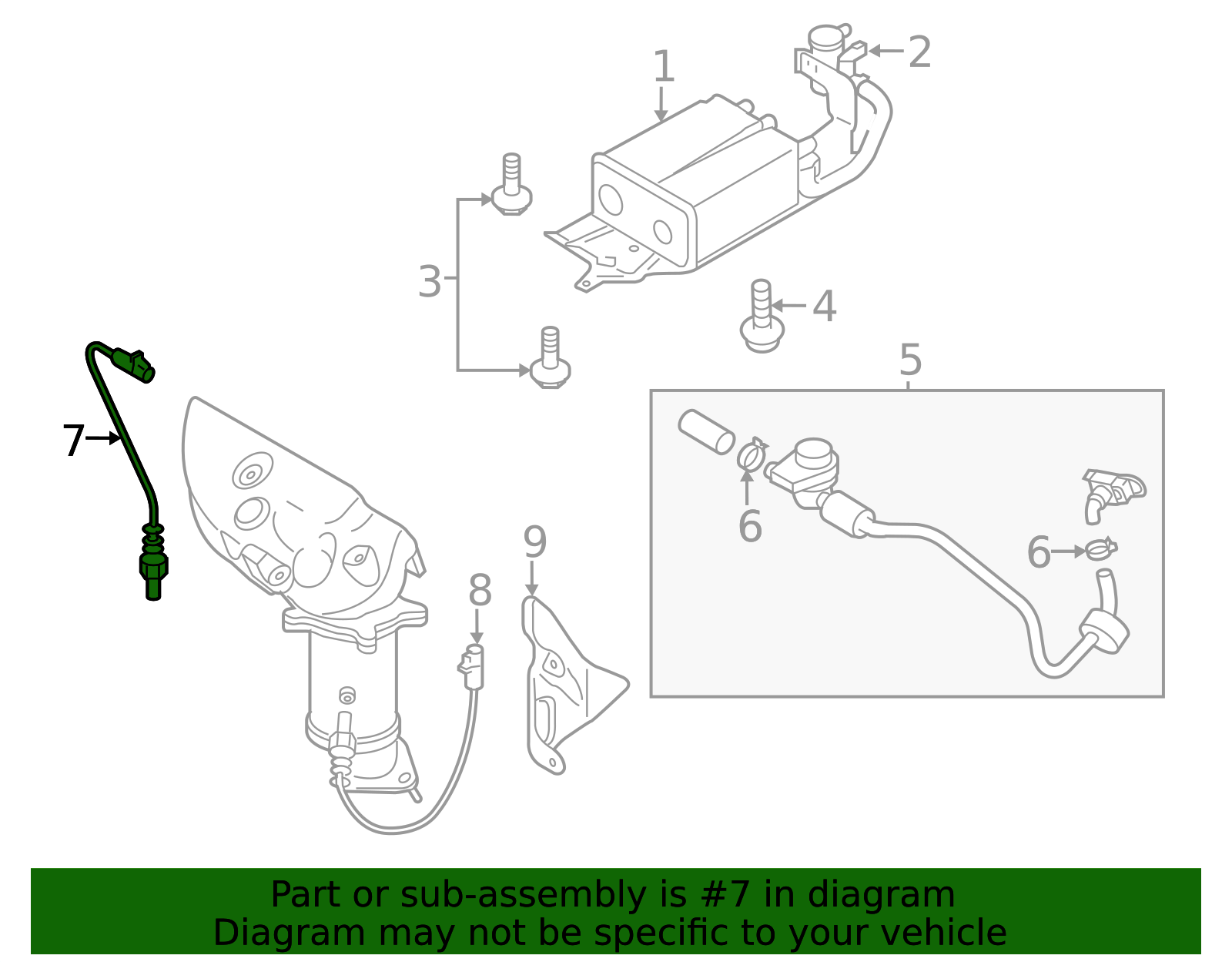 CA38-18-8G1 - Oxygen Sensor - 2011-2015 Mazda | Mazda Swag