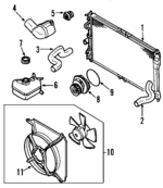 21632 - Cooling System: ACDelcoâ„¢ Radiator for GM Image