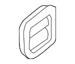 75450TBAA02 - Body: Air Outlet Vent for Honda: Accord, Civic, Clarity, CR-V, Insight, Odyssey, Passport, Pilot Image