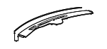 84199724 - Body: Defroster Grille for Cadillac: Escalade, Escalade ESV Image