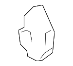 99650137701GRV - Body: Mount Bracket for Porsche: 911, Boxster, Cayman Image