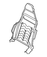 64110FG091 - Body: Seat Back Frame for Subaru Image