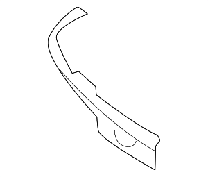 4H0853887B - Body: Bumper Cover Support Rail for Audi Image