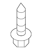 9015960525 - Body: Bumper Cover Screw for Toyota: Avalon, Camry, Highlander, Sienna, Venza Image