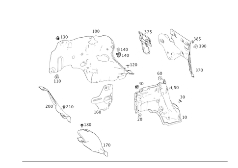 Shields for 1999 Mercedes-Benz E300 #0