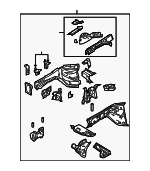 BP4K54200B - : Apron/Rail Assembly for Mazda: 3 Image