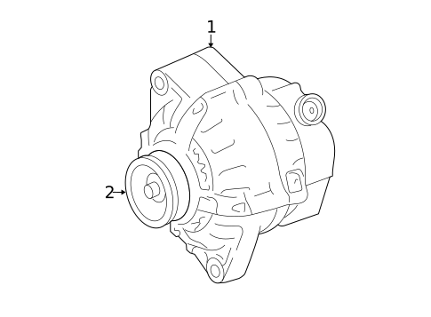 Alternator for 2018 Toyota RAV4 #1