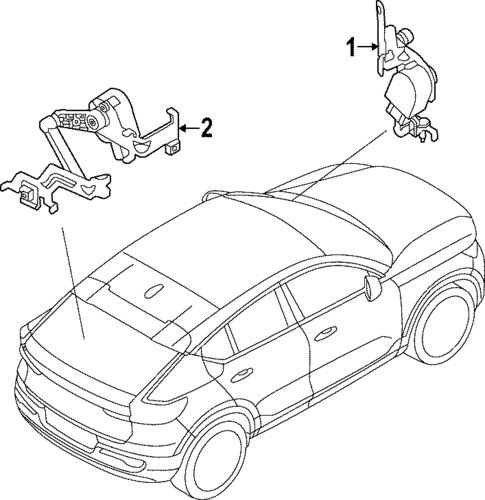 Electrical Components for 2026 Volvo EC40 #10