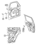4649282AA - Labels All Vehicle Locations: Air Bag Warning Label for Mopar Image