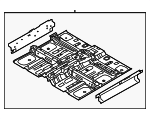 651003W400 - Body: Floor Pan Assembly for Kia: Sportage Image