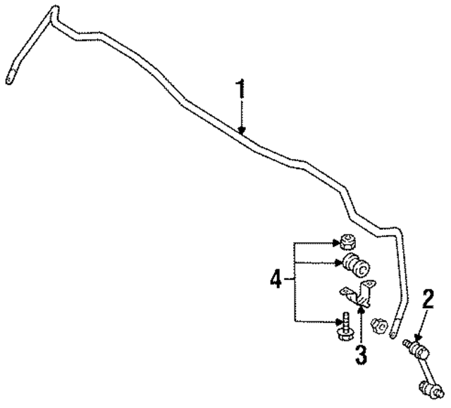 1403203589 - Suspension: Link Arm for Mercedes-Benz Image