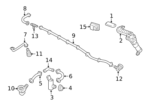 Washer Components for 2012 Lexus GX460 #0