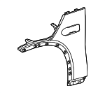 2968810400 - Body: Fender for Mercedes-Benz Image
