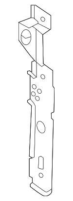 2968811300 - Body: Rear Bracket for Mercedes-Benz Image