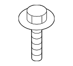 143601801 - Engine: Air Cleaner Assembly Bolt for Nissan: Altima, Armada, Frontier, Maxima, NV1500, NV2500, NV3500, Pathfinder, Pathfinder Armada, Sentra, TITAN, TITAN XD, Xterra Image