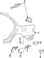 7150334B10 - Body: Quarter Panel for Hyundai Image