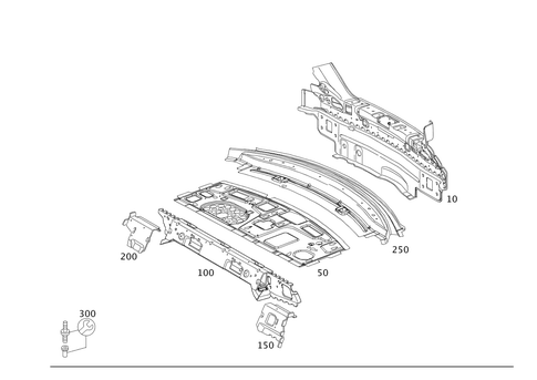 Rear End for 2014 Mercedes-Benz C350 #0