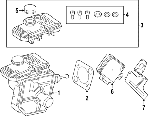 Hydraulic System for 2024 BMW i4 #0