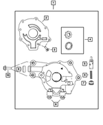 5003888AB - : Oil Pump Rotor Set for Mopar Image