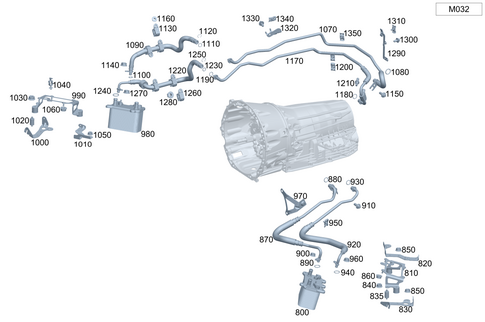 Transmission Cooling for 2021 Mercedes-Benz AMG GT Black Series #0