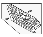 86350E6AL0 - Body: Grille Assembly for Hyundai Image