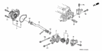 19200P01004 - Engine: WATER PUMP (YAMADA) for Honda Image