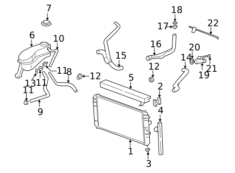 Thermostat & Housing for 2001 Oldsmobile Alero #0