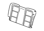 23369457 - : Rear Seat Back Pad for GM Image