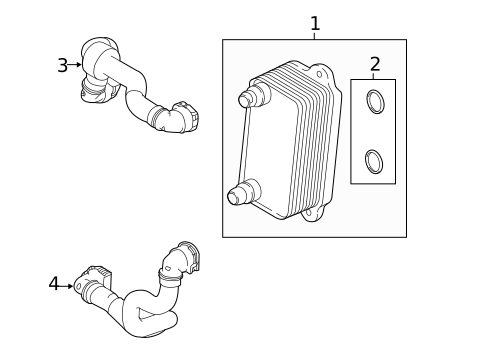 Trans Oil Cooler for 2020 Jaguar E-Pace #0