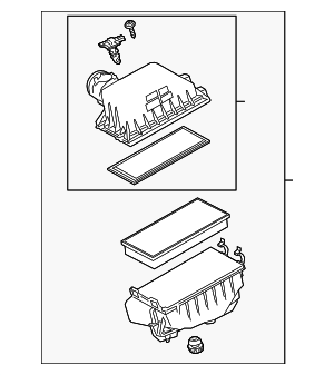 1770025101 - : Air Cleaner Assembly for Toyota Image