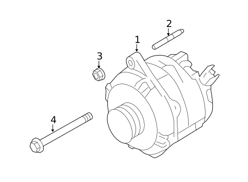 Alternator/Generator & Related Components for 2018 Lincoln MKX #0