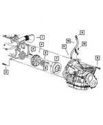 6501742 - Automatic Transaxle 4 Speed: Hex Head Screw for Mopar Image