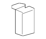 5553952060C4 - Body: Switch Panel Blank Cover for Toyota: Corolla iM, Prius C, Tacoma Image