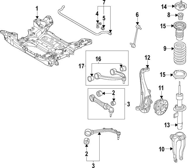 54605JI550 - : Strut for Hyundai Image
