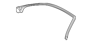 8T0845353E - Body: Door Seal for Audi Image