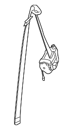 72116981477 - : Seat Belt Assembly for BMW: 1 Series M, 128i, 135i, 135is Image