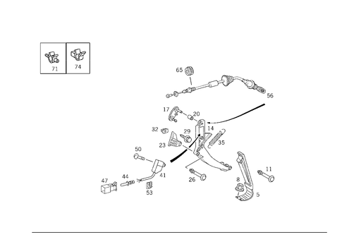 Control for 1998 Mercedes-Benz E430 #4