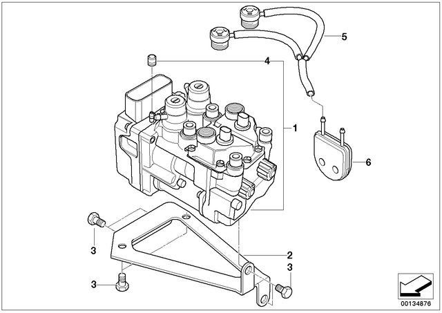 34517728062 - : Pressure Modulator for BMW-Motorrad Image