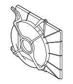 93744895 - Cooling System: Fan Shroud for Chevrolet: Aveo, Aveo5 | Pontiac: G3 Image