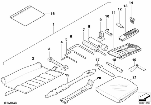 Car Tool for 2001 BMW-Motorrad R 1200 C #0