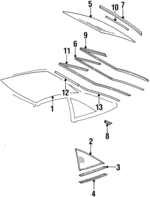 1297900097 - : Molding Pad for Mercedes-Benz Image