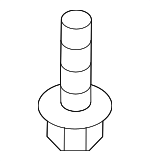9KDB00616 - Fuel System: Mount Strap Screw for Mazda Image
