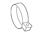 BCKB42239 - Fuel System: Filler Hose Clamp for Mazda Image