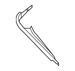 51497149445 - Body: Rail Trim for BMW: 535i GT, 535i GT xDrive, 550i GT, 550i GT xDrive Image