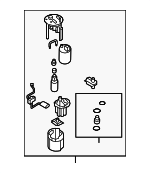 311102M500 - Fuel System: Fuel Pump Assembly for Hyundai: Genesis Coupe Image
