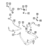 68147604AA - : Hose for Mopar Image