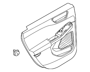MJ6Z7827407CC - : Door Trim Panel for Ford: Escape Image